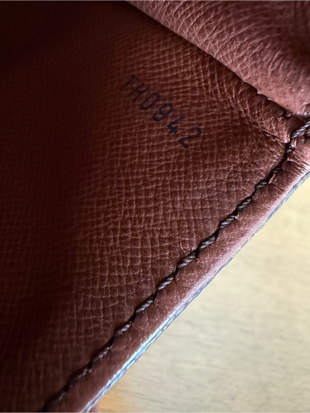 AUTH Louis Vuitton Monogram Canvas Crossbody in Brown and Tan - Picture 11 of 11